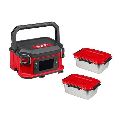Milwaukee M18PHLB0 18V Li-ion Cordless PACKOUT Heating Lunch Box - Skin Only – image 2