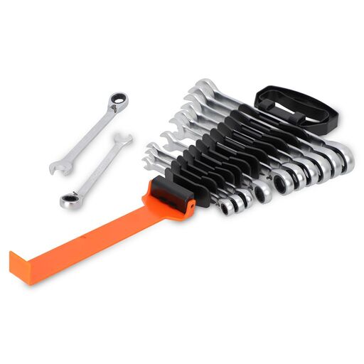 Bahco 2RM/SH12 12pce Combination Ratchet Spanner Set – image 4