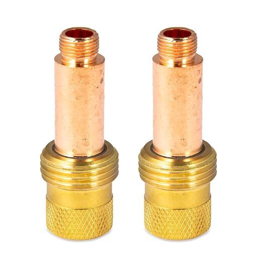 UNIMIG P45V25 2-Pack 1.6mm 17/18/26 Series TIG Gas Lens Collet Body – image 2
