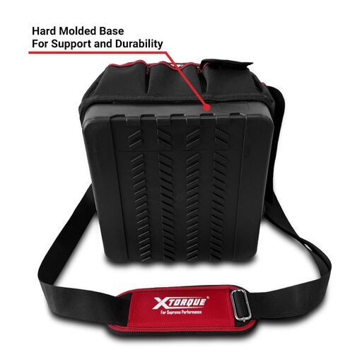 [Temporarily Out Of Stock] Xtorque XTB250330 10" Open Tote Hard Plastic Base Tool Bag – image 6