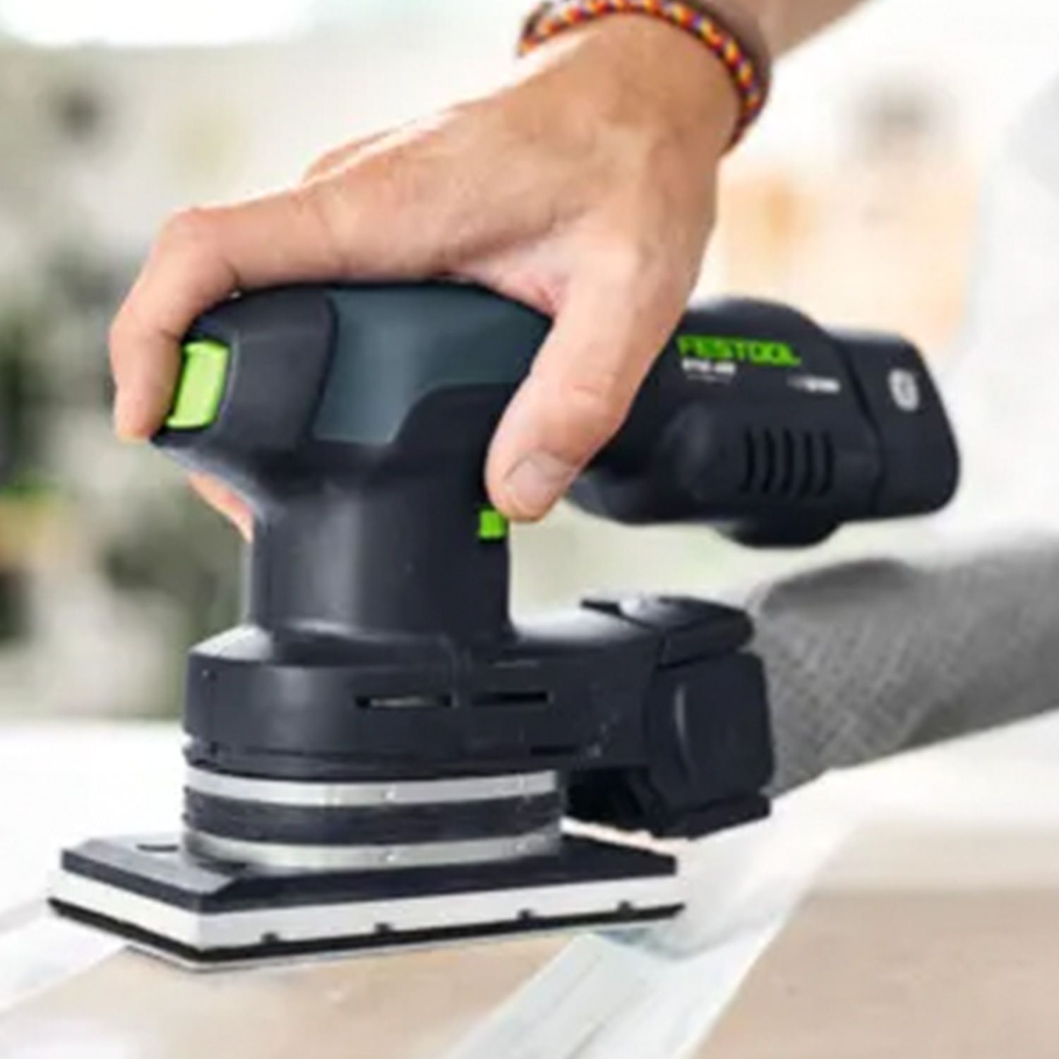 [Pre-Order] Festool RTSC 400 (578936) 18V 3.0Ah Li-ion Cordless 80mm x 133mm Orbital 1/4" Sheet Bluetooth Sander Set in Systainer – image 7