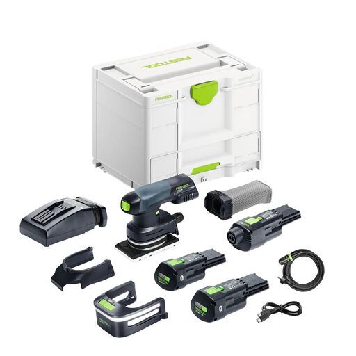 [Pre-Order] Festool RTSC 400 (578936) 18V 3.0Ah Li-ion Cordless 80mm x 133mm Orbital 1/4" Sheet Bluetooth Sander Set in Systainer – image 2