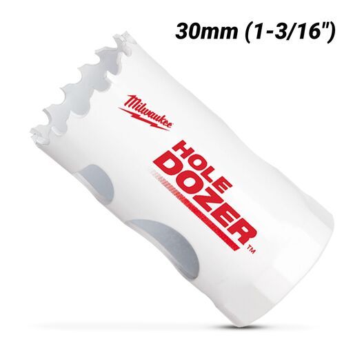 Milwaukee 49560057 30mm (1-3/16") HOLE DOZER Bi-Metal Hole Saw – image 2