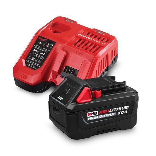 Milwaukee M18SP501H 18V Li-ion REDLITHIUM High Output XC5 Starter Pack – image 2