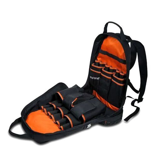 Klein A-55421BP-14 Tradesman Pro Tool Bag Backpack 39 Pockets Black – image 2