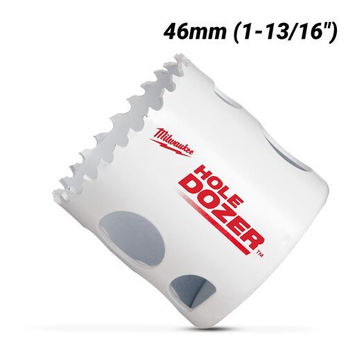 Milwaukee 49560107 46mm (1-13/16") HOLE DOZER Bi-Metal Hole Saw – image 2