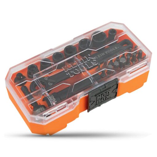 Klein A-65300 32pce Knect™ 1/4-Inch Drive Impact-Rated Pass Through Socket Set – image 3