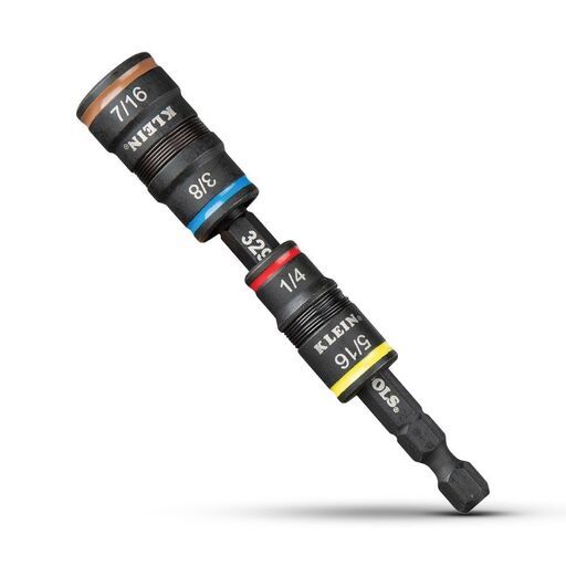 Klein A-32932 5-in-1 Impact Rated SAE Flip Socket Set – image 2