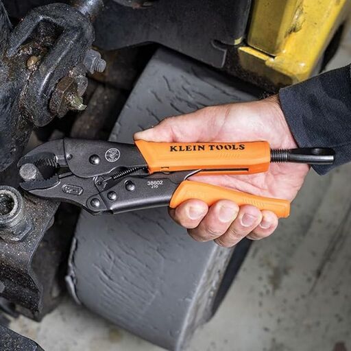 Klein A-38602 250mm (10") Curved Jaw Locking Pliers – image 4