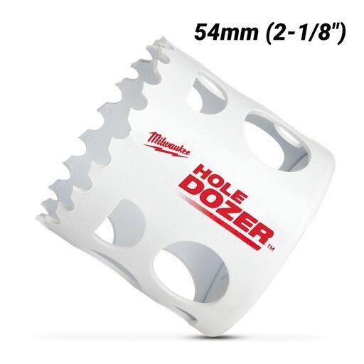 Milwaukee 49560127 54mm (2-1/8") HOLE DOZER Bi-Metal Hole Saw – image 2