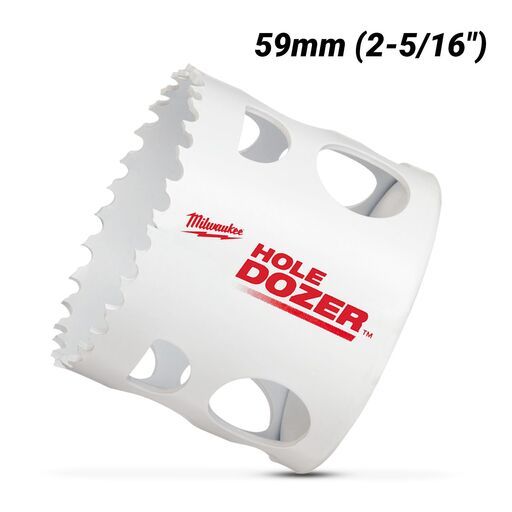 Milwaukee 49560137 59mm (2-5/16") HOLE DOZER Bi-Metal Hole Saw – image 2