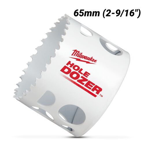 Milwaukee 49560153 65mm (2-9/16") HOLE DOZER Bi-Metal Hole Saw – image 2