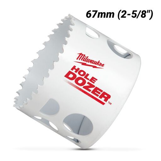 Milwaukee 49560158 67mm (2-5/8") HOLE DOZER Bi-Metal Hole Saw – image 2