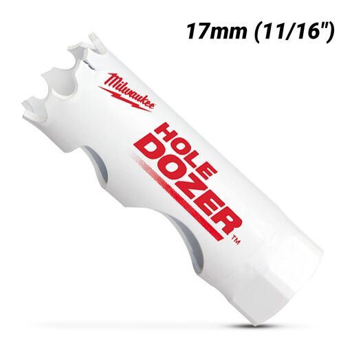 Milwaukee 49569604 17mm (11/16") HOLE DOZER Bi-Metal Hole Saw – image 2