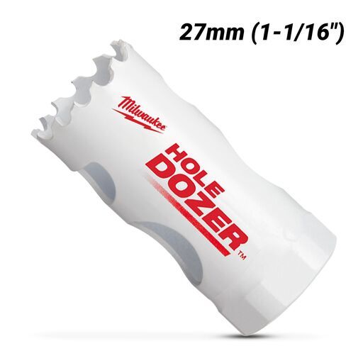 Milwaukee 49569610 27mm (1-1/16") HOLE DOZER Bi-Metal Hole Saw – image 2