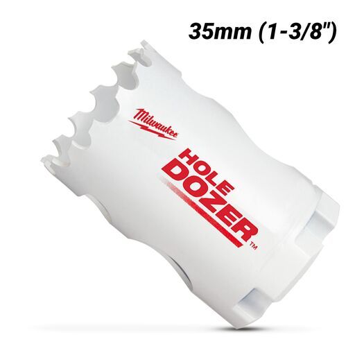 Milwaukee 49569615 35mm (1-3/8") HOLE DOZER Bi-Metal Hole Saw – image 2
