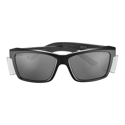 Bolle Safety STK42N23A STKS 420 Smoke Lens - PLATINUM Anti Scratch / Anti Fog - Matt Black Frame – image 3