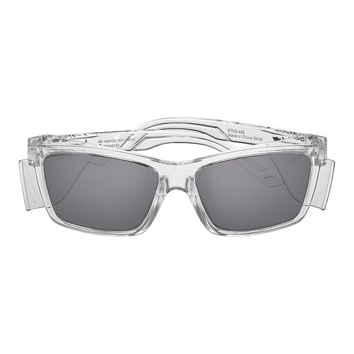 Bolle Safety STL42N21A STKS 420 LARGE Smoke Lens - PLATINUM Anti Scratch / Anti Fog - Crystal Frame – image 3