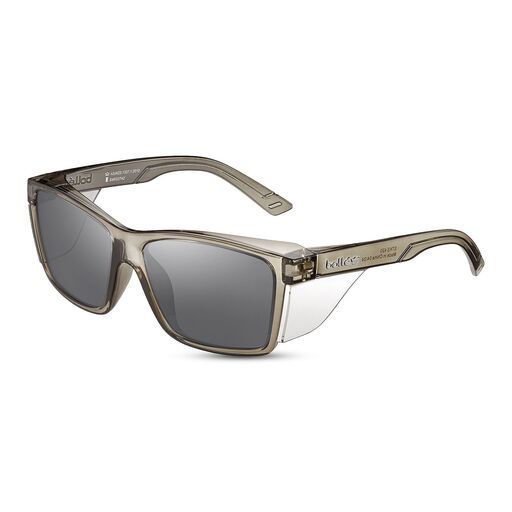 Bolle Safety STL42N22A STKS 420 LARGE Smoke Lens - PLATINUM Anti Scratch / Anti Fog - Graphite Frame – image 2