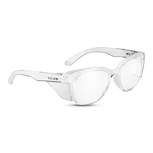Bolle Safety STK41N11A STKS 410 Clear Lens - PLATINUM Anti Scratch / Anti Fog - Crystal Frame – image 2