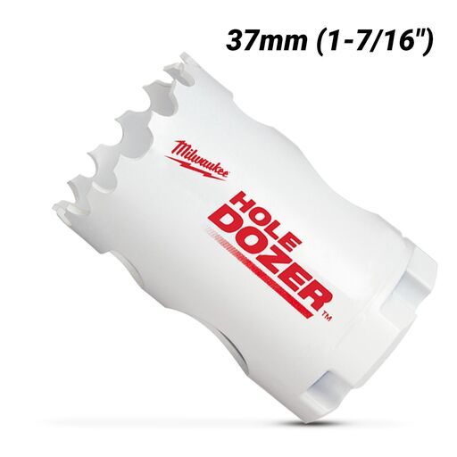 Milwaukee 49569616 37mm (1-7/16") HOLE DOZER Bi-Metal Hole Saw – image 2