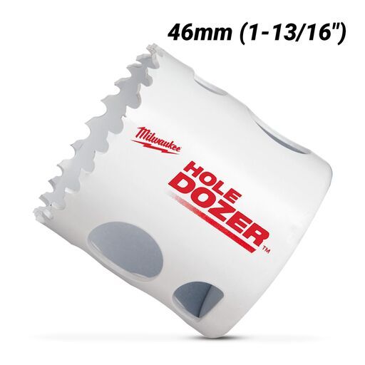 Milwaukee 49569622 46mm (1-13/16") HOLE DOZER Bi-Metal Hole Saw – image 2