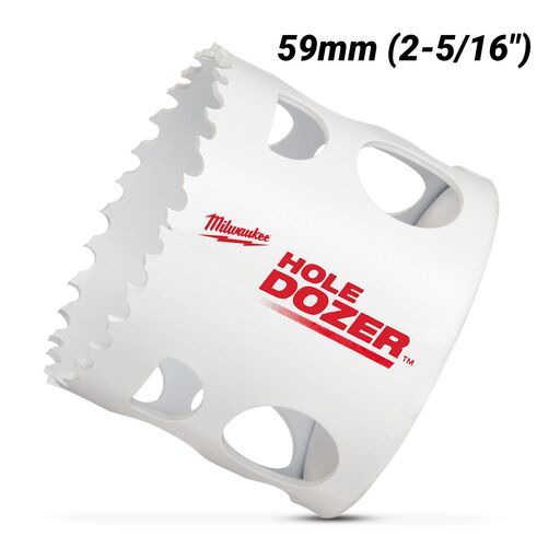 Milwaukee 49569629 59mm (2-5/16") HOLE DOZER Bi-Metal Hole Saw – image 2