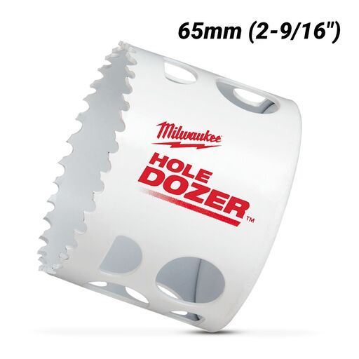 Milwaukee 49569632 65mm (2-9/16") HOLE DOZER Bi-Metal Hole Saw – image 2