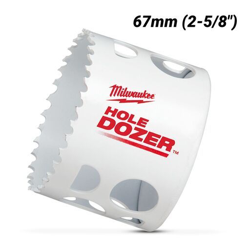 Milwaukee 49569633 67mm (2-5/8") HOLE DOZER Bi-Metal Hole Saw – image 2