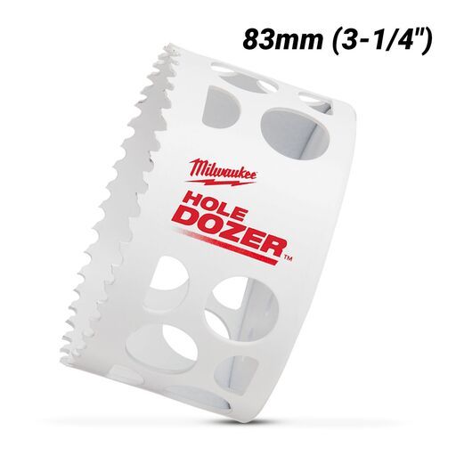 Milwaukee 49569639 83mm (3-1/4") HOLE DOZER Bi-Metal Hole Saw – image 2