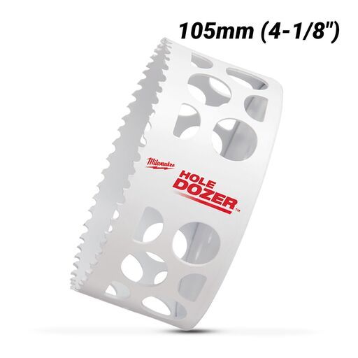 Milwaukee 49569646 105mm (4-1/8") HOLE DOZER Bi-Metal Hole Saw – image 2