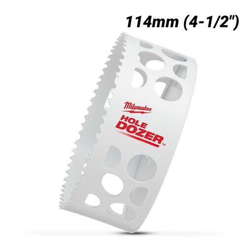 Milwaukee 49569649 114mm (4-1/2") HOLE DOZER Bi-Metal Hole Saw – image 2