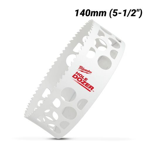 Milwaukee 49569654 140mm (5-1/2") HOLE DOZER Bi-Metal Hole Saw – image 2