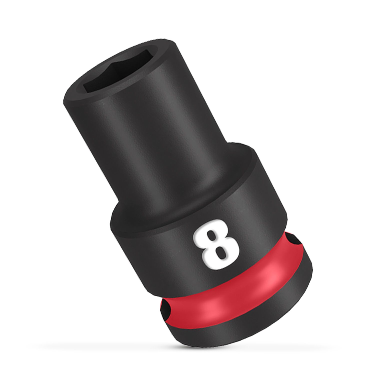 Milwaukee 49666132 3/8" Drive 8mm SHOCKWAVE Standard 6 Point Impact Socket – image 4