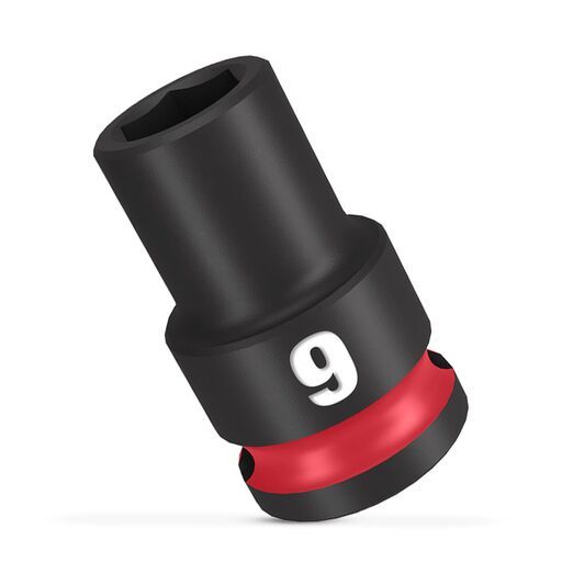 Milwaukee 49666133 9mm 3/8" Drive SHOCKWAVE Standard 6 Point Impact Socket – image 4