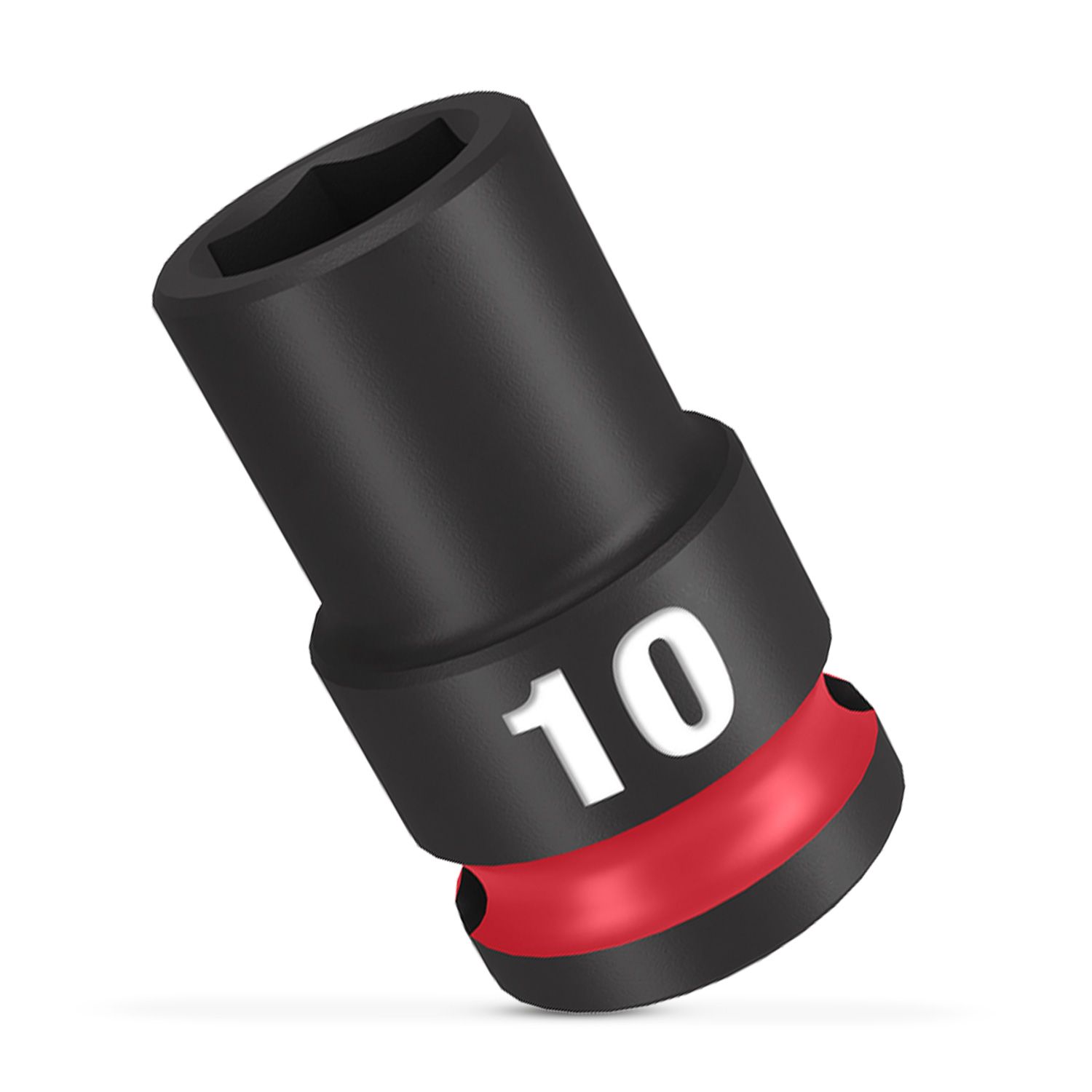 Milwaukee 49666134 10mm 3/8" Drive SHOCKWAVE Standard 6 Point Impact Socket – image 4