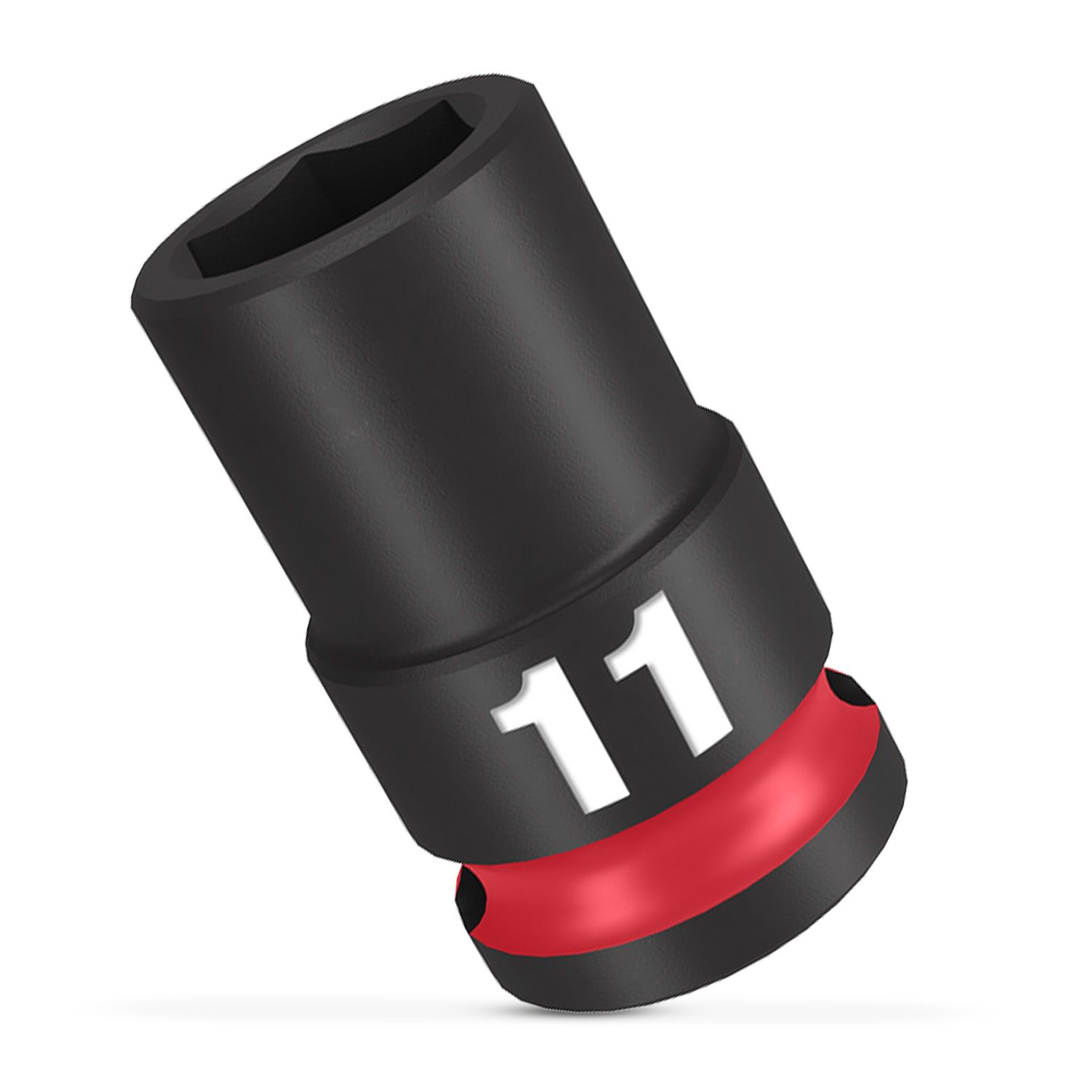 Milwaukee 49666135 11mm 3/8" Drive SHOCKWAVE Standard 6 Point Impact Socket – image 4