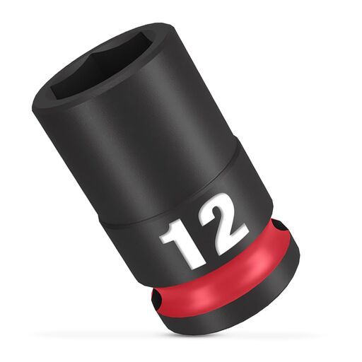 Milwaukee 49666136 12mm 3/8" Drive SHOCKWAVE Standard 6 Point Impact Socket – image 4