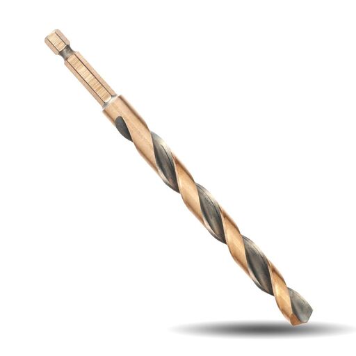 DeWalt DT20620-QZ 10pce Black & Gold 1/4" HSS-G Metal Hex Drill Bit Set – image 4