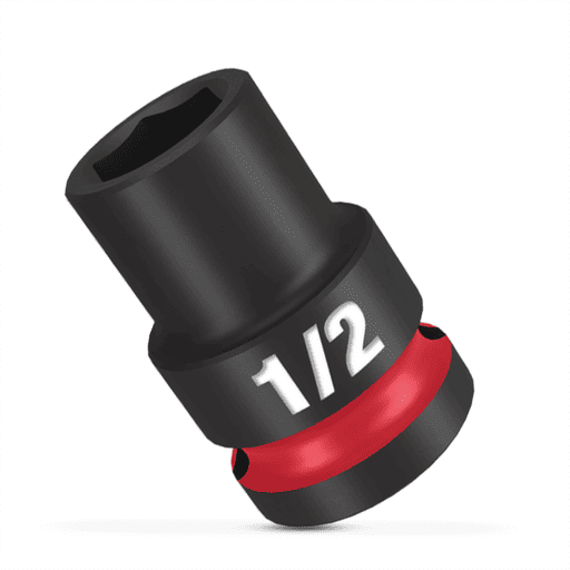Milwaukee 49666202 1/2" Drive 1/2" SHOCKWAVE Standard 6 Point Impact Socket – image 4