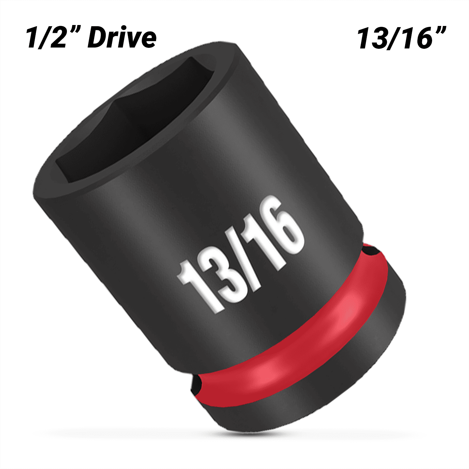 Milwaukee 49666207 1/2" Drive 13/16" SHOCKWAVE Standard 6 Point Impact Socket – image 2