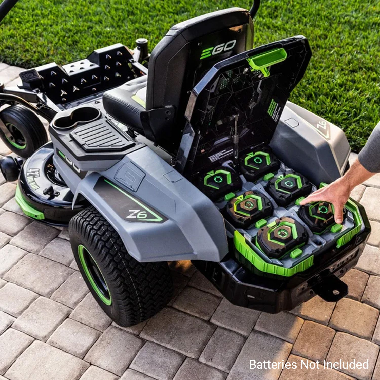 EGO ZT4213E-L POWER+ 56V 107cm (42") Z6 Zero Turn Riding Mower Kit – image 10