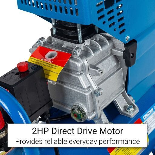 Lincoln LI224C 24L 2HP Direct Drive Air Compressor – image 3