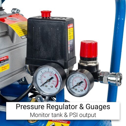 Lincoln LI224C 24L 2HP Direct Drive Air Compressor – image 5