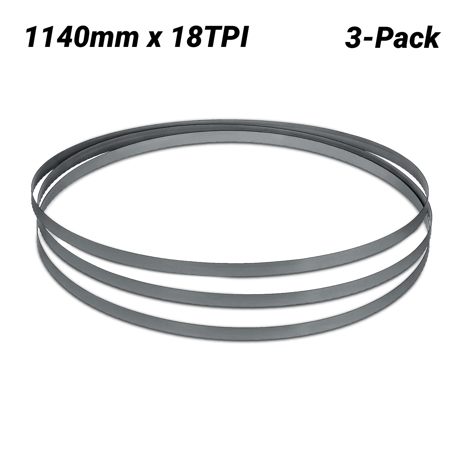 DeWalt DT8478-QZ 3-Pack 1140mm x 18TPI Bi-Metal Bandsaw Blade to Suit DCS374N – image 2