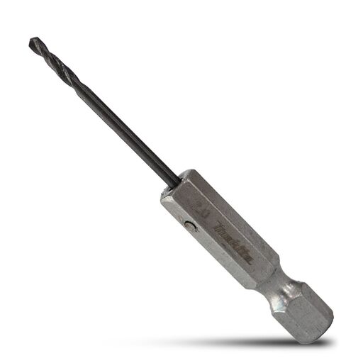 Makita E-26319 2.0mm x 62mm 1/4" Hex HSS TiAlN Drill Bit – image 2