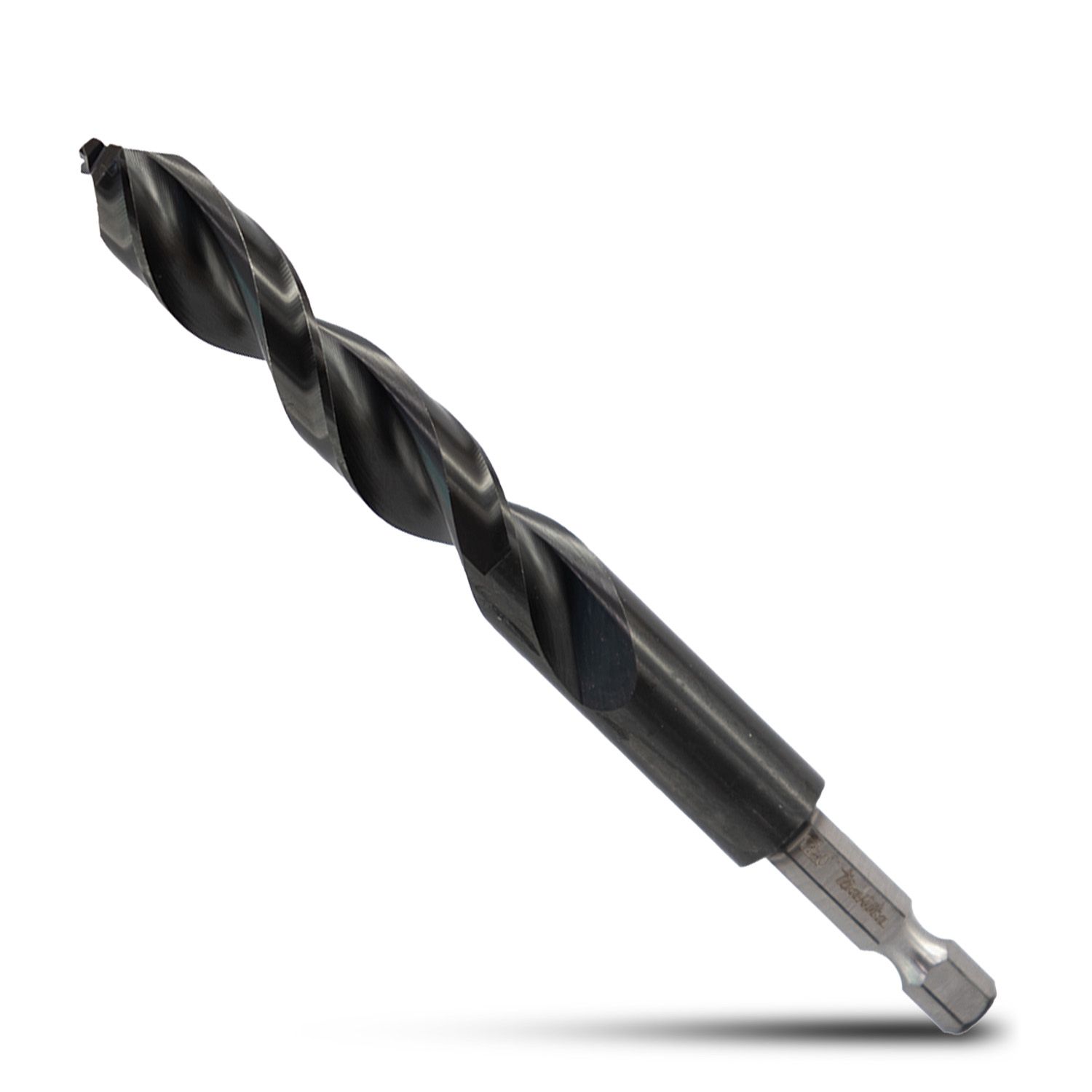 Makita E-26537 12.0mm x 120mm 1/4" Hex HSS TiAlN Drill Bit – image 2