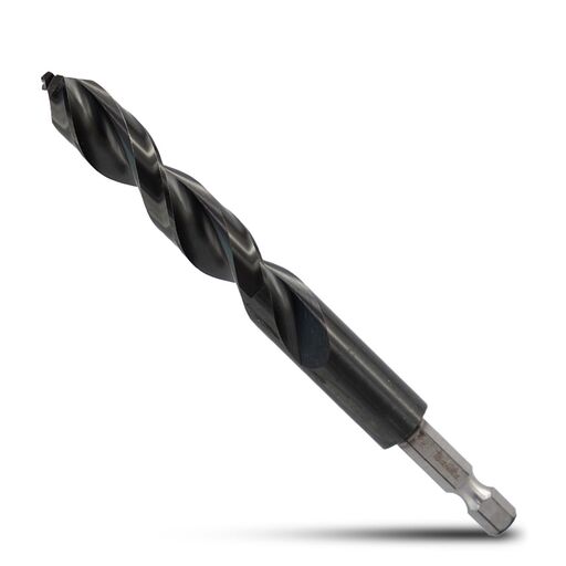 Makita E-26537 12.0mm x 120mm 1/4" Hex HSS TiAlN Drill Bit – image 2
