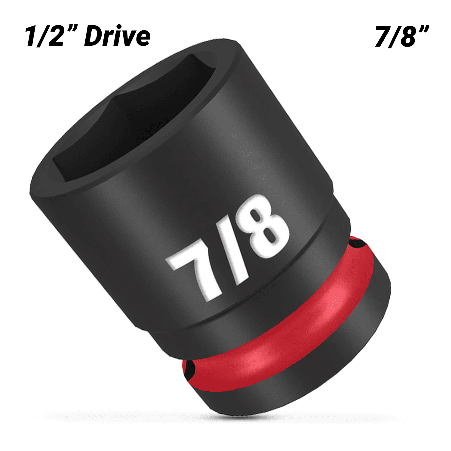 Milwaukee 49666208 1/2" Drive 7/8" SHOCKWAVE Standard 6 Point Impact Socket – image 2