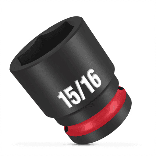 Milwaukee 49666209 1/2" Drive 15/16" SHOCKWAVE Standard 6 Point Impact Socket – image 4